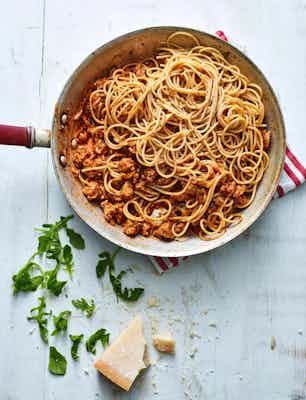 6091 Sausage spaghetti