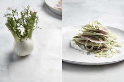 Louise hagger pw White Food salad fennel dps