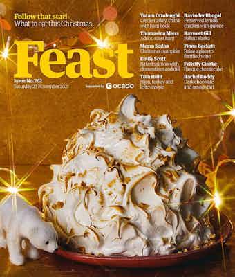 Louise hagger food 20211127 guardian feast christmas special 2021 cover