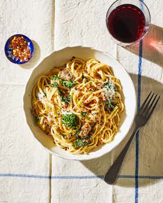 Suzie myers ww cookbook US 2020 Mediterranean Linguini Sardines 04218