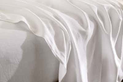 03282022 Set1 Set3 VANG Linen Stripe Bed Sheet Detail Spring Summer Campaign L1 0015 FINAL